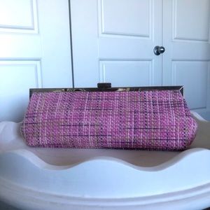 Pink Tweed Ladylike Handbag